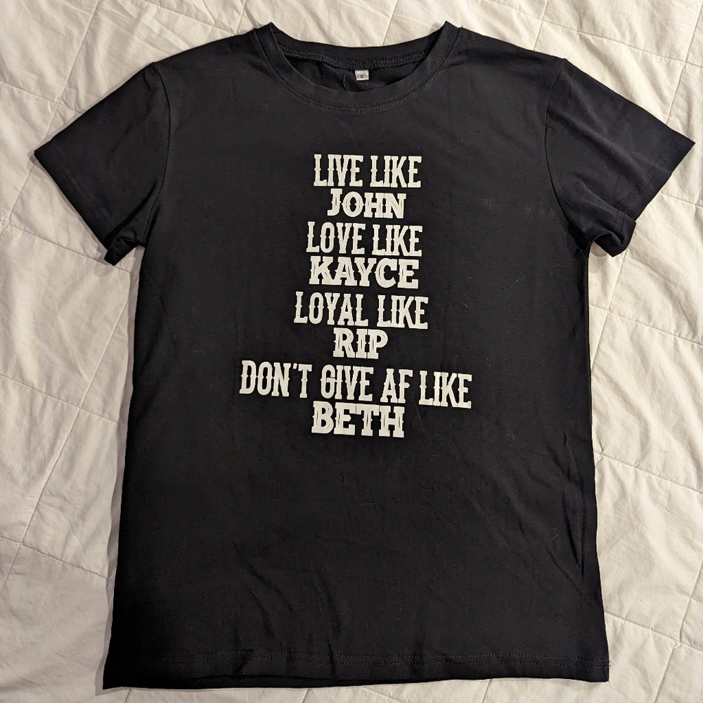 YELLOWSTONE T-shirt Live Like John...